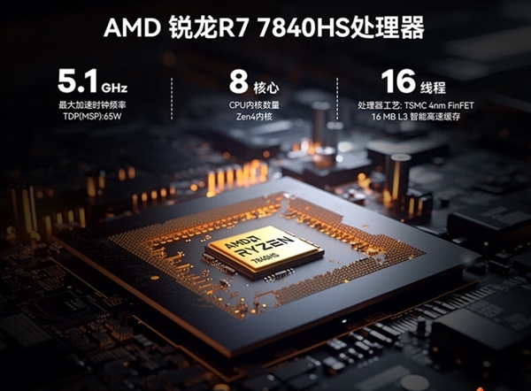 双十一大促 零刻SER7迷你主机今晚8点杀价 R7 7840HS+16GB/1TB仅2799元，权威硬件评测网站,www.dnpcw.com