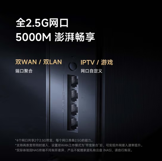 小米路由器6500 Pro开卖 全2.5G网口+板载1GB大内存，权威硬件评测网站,www.dnpcw.com