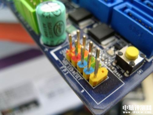 电脑装机教程:组装电脑主板跳线接法最全图文解说 主板接线详细教程,权威硬件评测网站,www.dnpcw.com