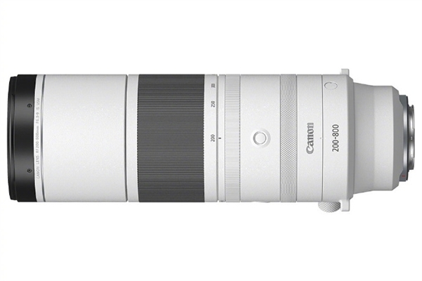 佳能RF 200-800mm F6.3-9 IS USM镜头发布 将于12月份上市，权威硬件评测网站,www.dnpcw.com