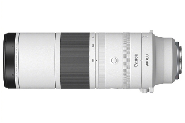 佳能RF 200-800mm F6.3-9 IS USM镜头发布 将于12月份上市，权威硬件评测网站,www.dnpcw.com