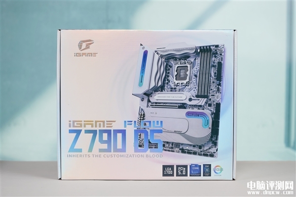 七彩虹iGame Z790D5 FLOW V20 DDR5主板高清图示，权威硬件评测网站,www.dnpcw.com