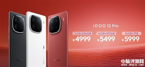 iQOO 12 Pro发布 首发三星2K E7屏 售价4999元起，权威硬件评测网站,www.dnpcw.com