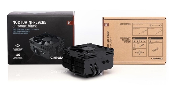 猫头鹰发布NH-D9L/NH-L9x65散热器 从里到外变黑，权威硬件评测网站,www.dnpcw.com