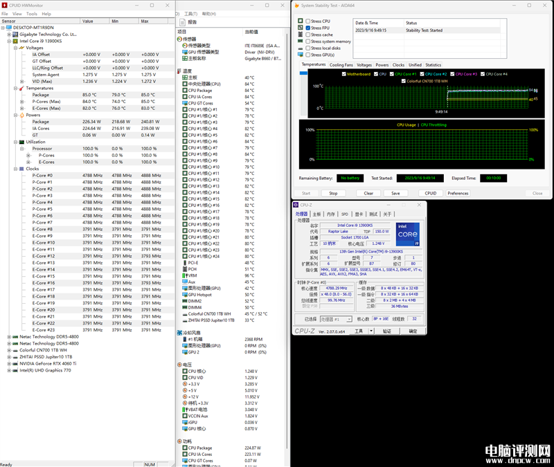 最新主板评测：技嘉小雕WIFI B760M AORUS ELITE AX主板评测，权威硬件评测网站,www.dnpcw.com