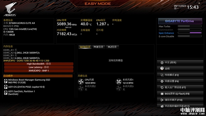 最新主板评测：技嘉小雕WIFI B760M AORUS ELITE AX主板评测，权威硬件评测网站,www.dnpcw.com