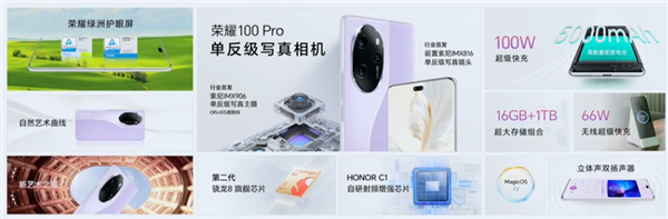 荣耀100 Pro正式发布 首发索尼双单反级写真镜头售价3399元起，权威硬件评测网站,www.dnpcw.com