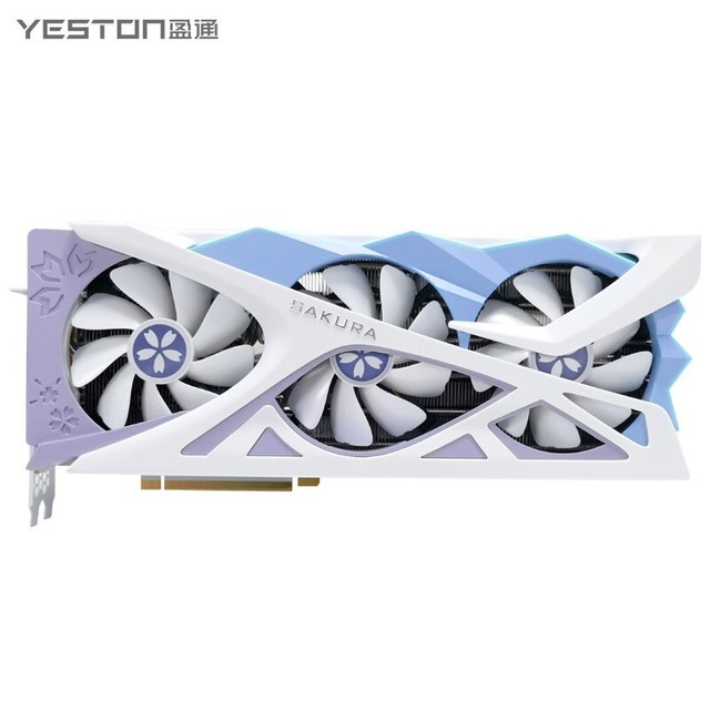 盈通 RTX4070Ti-12G D6X 樱瞳花嫁显卡限时优惠到手5899元，权威硬件评测网站,www.dnpcw.com