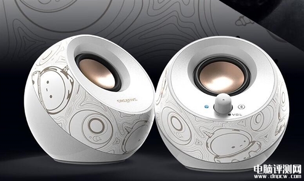 创新Pebble V3艺术限量版蓝牙音箱开售 16W峰值功率售价399元，权威硬件评测网站,www.dnpcw.com