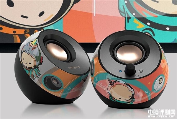创新Pebble V3艺术限量版蓝牙音箱开售 16W峰值功率售价399元，权威硬件评测网站,www.dnpcw.com