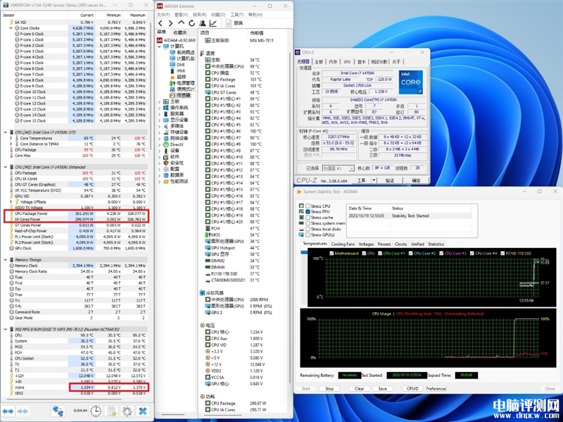 最新主板评测：微星MPG B760M EDGE TI WIFI 刀锋 钛 主板评测，权威硬件评测网站,www.dnpcw.com