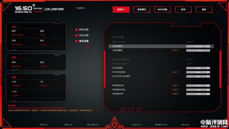 最新主板评测：七彩虹COLORFIRE B760M-MEOW WIFI D5橘影橙主板评测，权威硬件评测网站,www.dnpcw.com