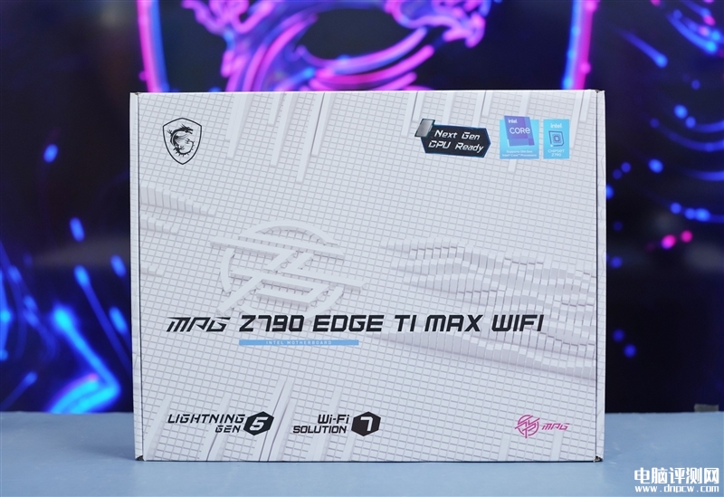 最新主板评测：微星MPG Z790 EDGE TI MAX WIFI刀锋钛主板评测，权威硬件评测网站,www.dnpcw.com