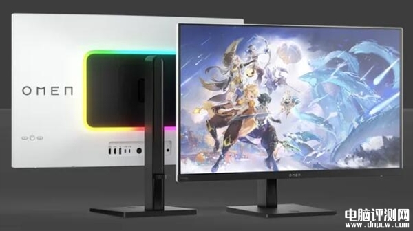 惠普推出Omen Transcend 32游戏显示器 4K 240Hz QD-OLED屏，权威硬件评测网站,www.dnpcw.com