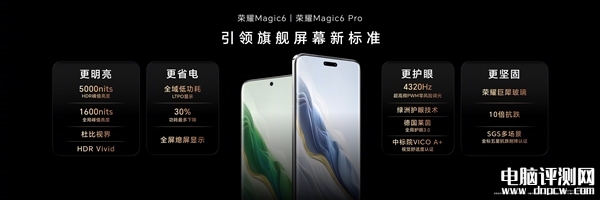 荣耀Magic6/Magic6 Pro开启预约 首发荣耀鸿燕通信+1.8亿像素潜望长焦售价4399元起，权威硬件评测网站,www.dnpcw.com