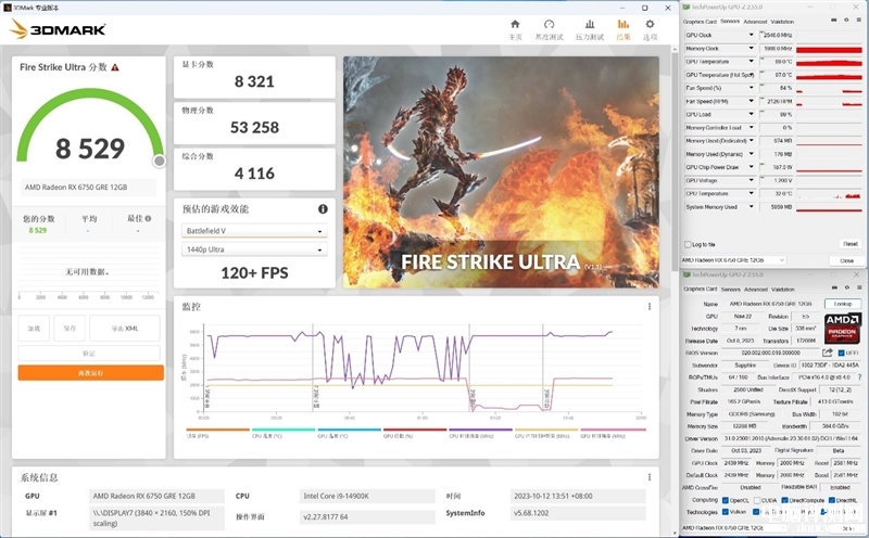 最新显卡评测：AMD RX 6750 GRE显卡评测，权威硬件评测网站,www.dnpcw.com