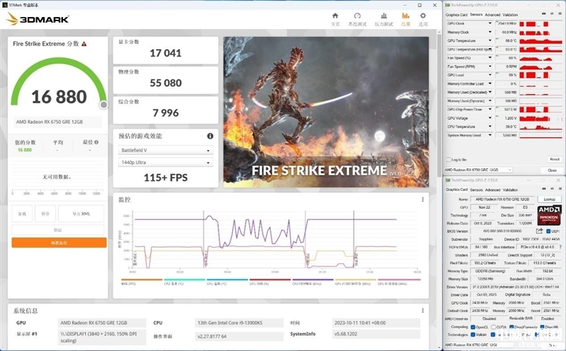 最新显卡评测：AMD RX 6750 GRE显卡评测，权威硬件评测网站,www.dnpcw.com