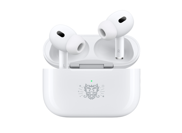 苹果AirPods Pro龙年特别款发布 耳机盒刻龙头标超吸睛售价1899元，权威硬件评测网站,www.dnpcw.com