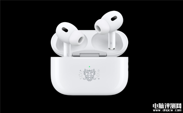 苹果AirPods Pro龙年特别款发布 耳机盒刻龙头标超吸睛售价1899元，权威硬件评测网站,www.dnpcw.com