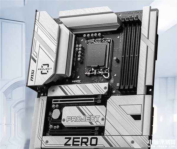 微星Z790 PROJECT ZERO主板开卖 售价2599元，权威硬件评测网站,www.dnpcw.com