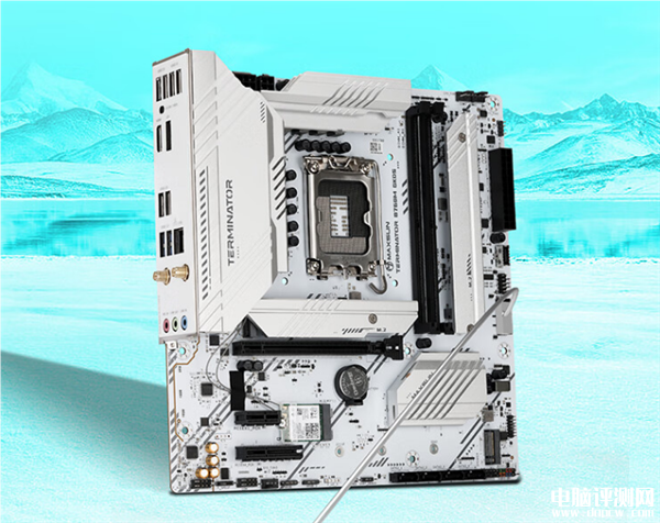 铭瑄终结者B760M GKD5 ICE主板开卖 银白外观 支持DDR5-8600售价899元，权威硬件评测网站,www.dnpcw.com