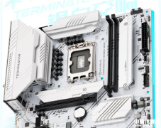 铭瑄终结者B760M GKD5 ICE主板开卖 银白外观 支持DDR5-8600售价899元