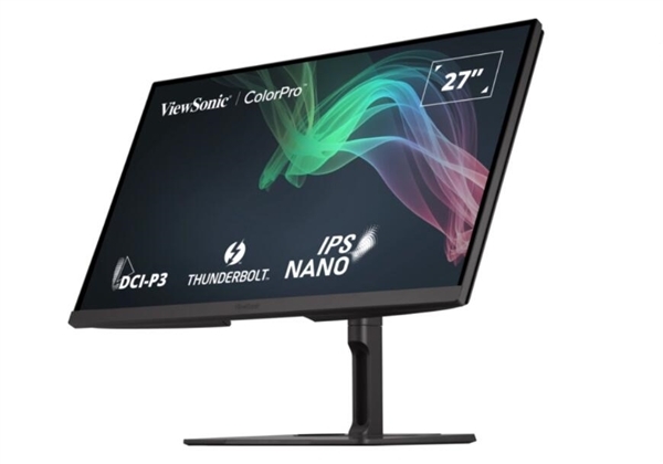 优派新款27寸显示器发布 4K+75Hz屏+双雷电4，权威硬件评测网站,www.dnpcw.com