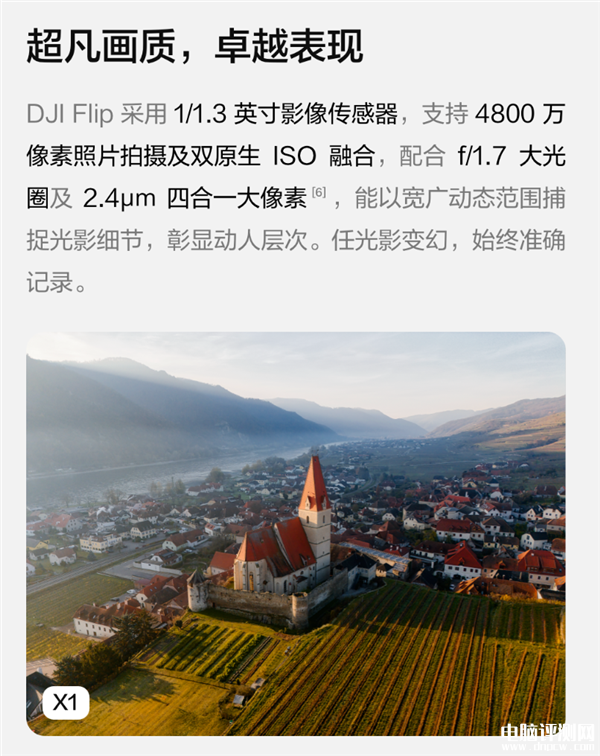 大疆DJI Flip可折叠航拍无人机上市 掌上起飞 录制有声Vlog售价2788元起，权威硬件评测网站,www.dnpcw.com