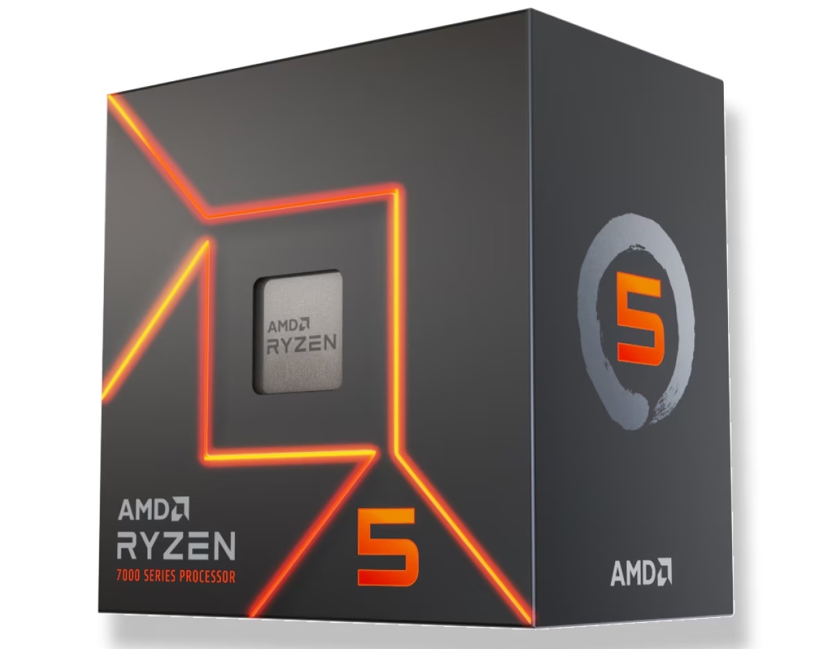 AMD锐龙R5 7400F上市 最高4.7GHz 无核显售价849元，权威硬件评测网站,www.dnpcw.com