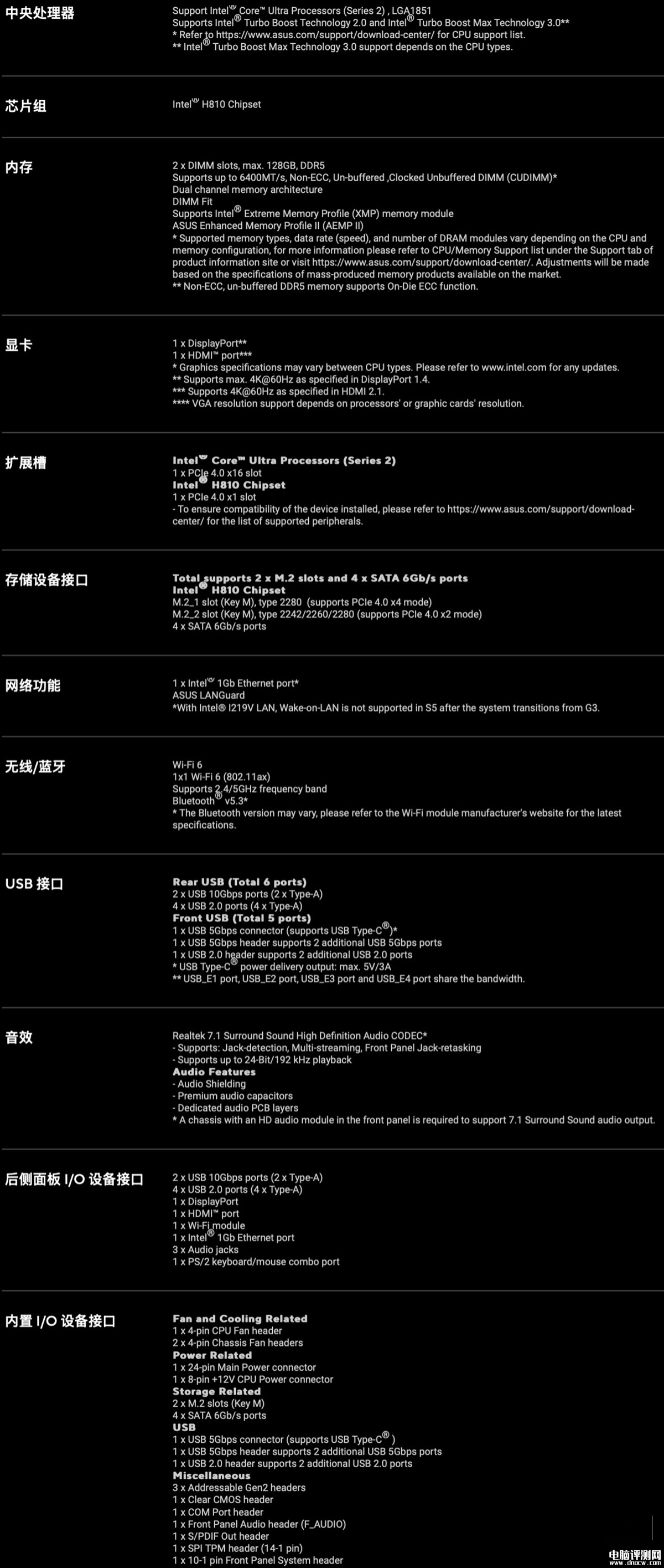 华硕PRIME H810M-A WIFI主板上市 6+1+1+1模组设计售价899元,权威硬件评测网站,www.dnpcw.com