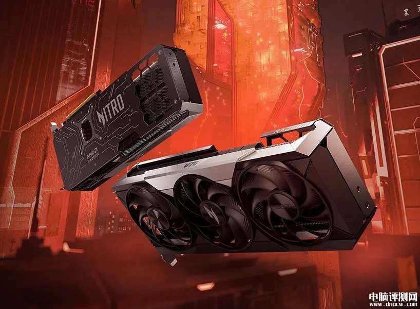 宏碁暗影骑士Nitro RX 9070系列显卡发布：三风扇散热与PCIe 5.0助力高性能体验，权威硬件评测网站,www.dnpcw.com