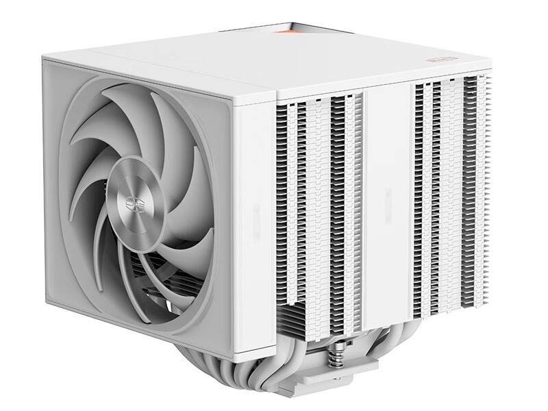 超频三RZ820 8热管旗舰塔式风冷散热器白色款上市 售价849元，权威硬件评测网站,www.dnpcw.com