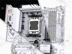 七彩虹新款CVN B850M GAMING FROZEN V14主板上市 寒霜合金散热装甲售价1199元