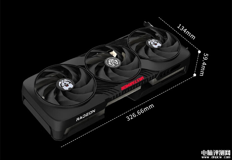瀚铠AMD RADEON RX 9070 XT 16GB合金显卡上市 售价4999 元，权威硬件评测网站,www.dnpcw.com
