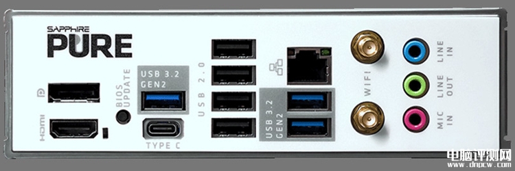 蓝宝石首款白色PCB主板PURE 极地 B650M WIFI发布，权威硬件评测网站,www.dnpcw.com