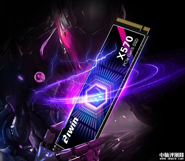佰维佰维X570 PCIe5.0 SSD发布 实现14500MB/s极速传输，权威硬件评测网站,www.dnpcw.com