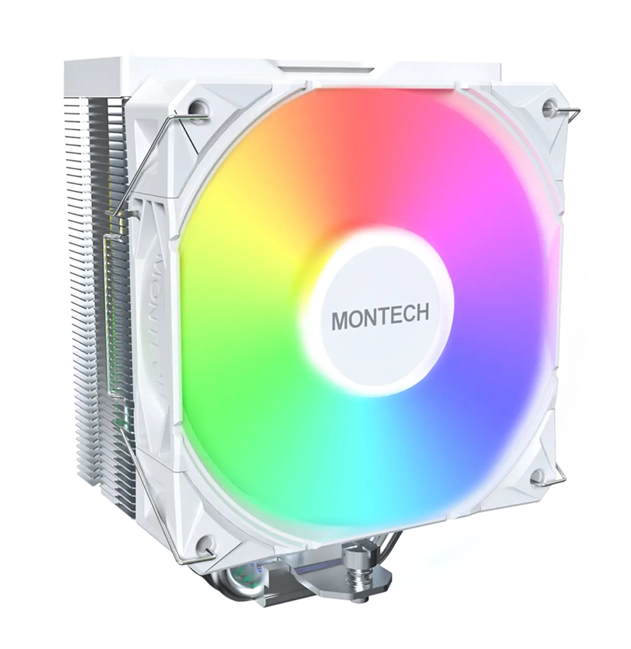 MONTECH NX400系列风冷发布 单塔4热管直触+28mm加厚风扇，权威硬件评测网站,www.dnpcw.com