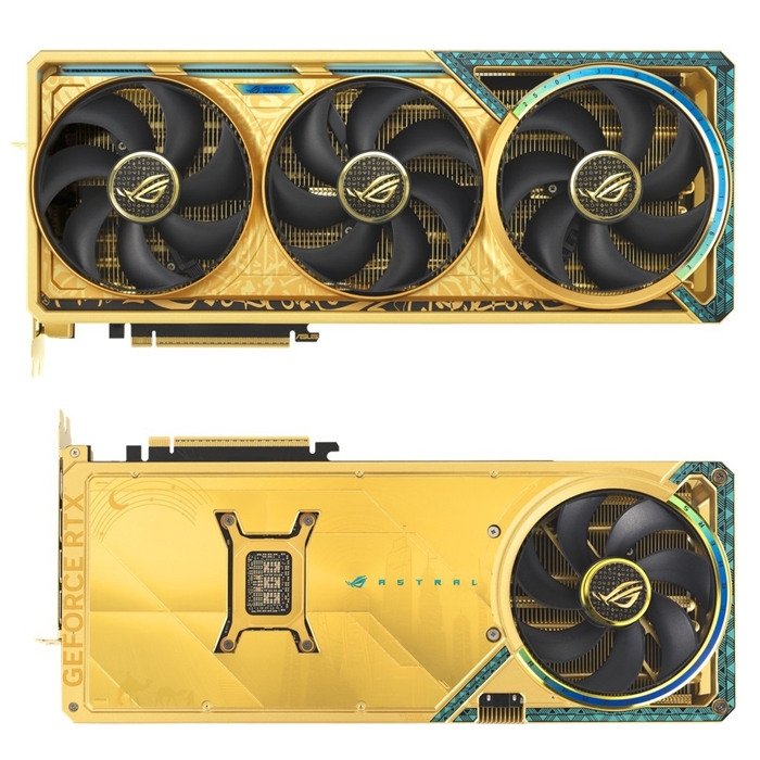 华硕ROG Astral GeForce RTX 5080 Dhahab CORE OC发布，权威硬件评测网站,www.dnpcw.com