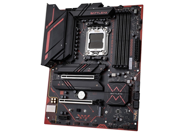 七彩虹第二款AMD X870主板BATTLE-AX X870A-GHA WIFI V14发布，权威硬件评测网站,www.dnpcw.com