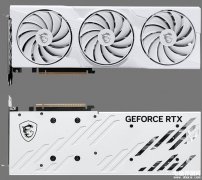 微星白色龙爵显卡发布 RTX 5070三风扇设计+高频OC版