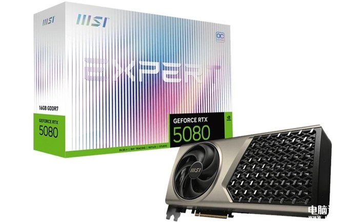微星首款RTX50大神显卡RTX 5080 16G EXPERT发布，权威硬件评测网站,www.dnpcw.com