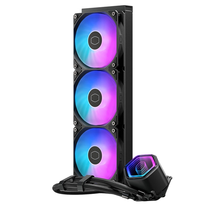 酷冷至尊冰神B360 Core II水冷上架销售 黑白色双版本价格459元，权威硬件评测网站,www.dnpcw.com