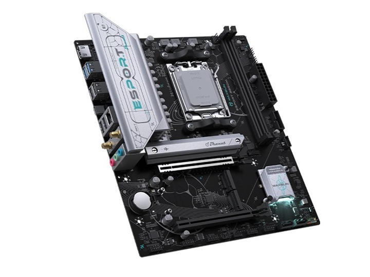 铭瑄MS-eSport B850M WIFI6E主板上架销售 8+2+1相供电，权威硬件评测网站,www.dnpcw.com