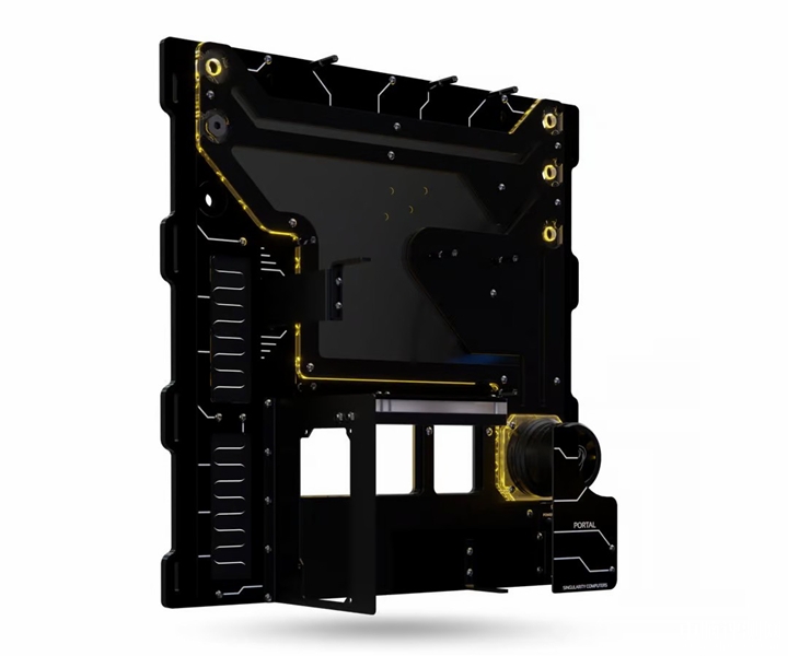 Singularity Computers Portal壁挂分体水冷机箱发布 ,权威硬件评测网站,www.dnpcw.com