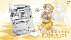 技嘉B850 AORUS ELITE-P雕妹主板发布 二次元Ari主题加DDR5-8200超频