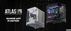 GAMDIAS ATLAS P6 CG海景房机箱发布 90°曲面玻璃+手办展示台